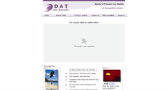Desktop Screenshot of datcarrentals.ws